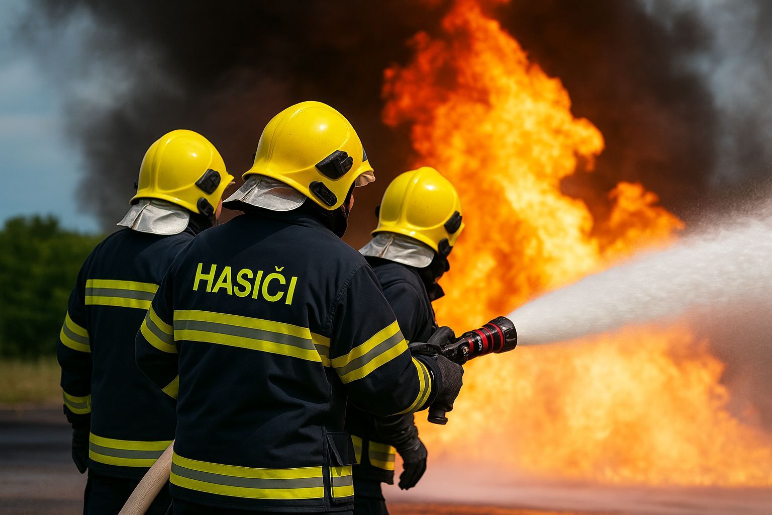 Hasiči v akci